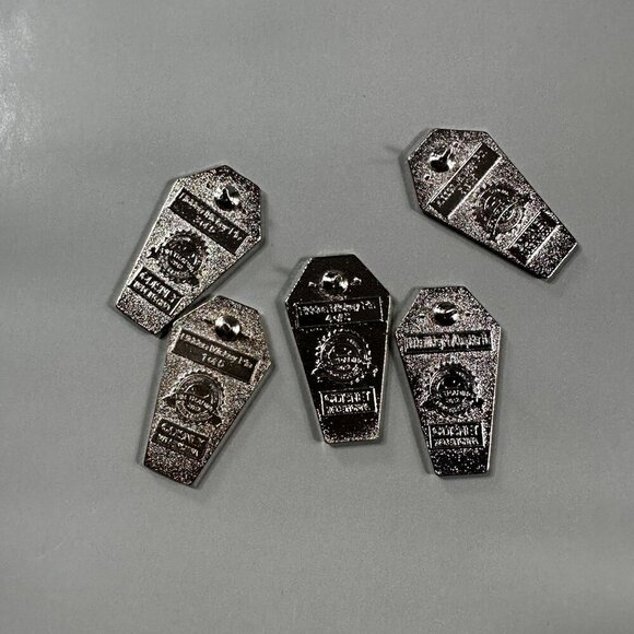 Disney Villain Coffin Trading Pin Evil Queen Cruella Jafar Brooch Jewelry Badge - Picture 2 of 10